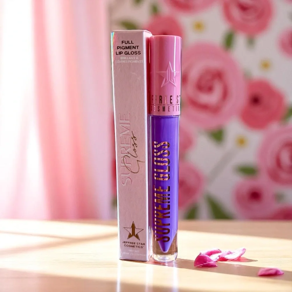💎 Jeffree Star Supreme Full Pigment Lip Gloss Frosting For Dinner Full-Size